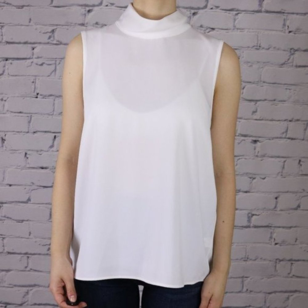 NWT Hudson's Bay En Thread sleeveless blouse r3